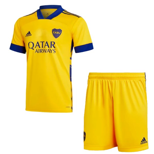 Camiseta Boca Juniors Tercera Equipación Niños 2020-2021 Amarillo